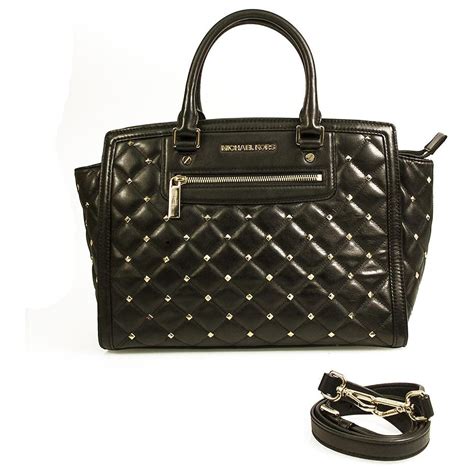 sac michael kors noir matelassé|Michael Kors.